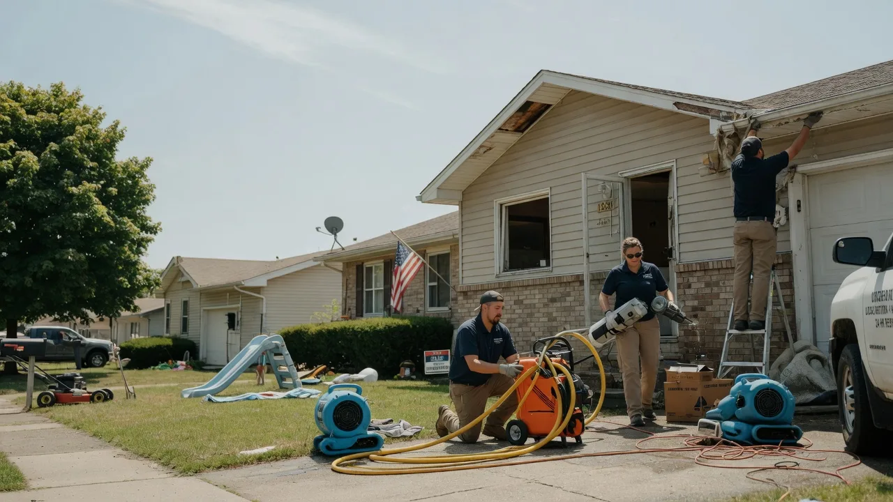 Water Damage Restoration in Little River, KS near me